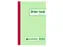 Orderboek Exacompta 210x135mm 50x3vel lijn