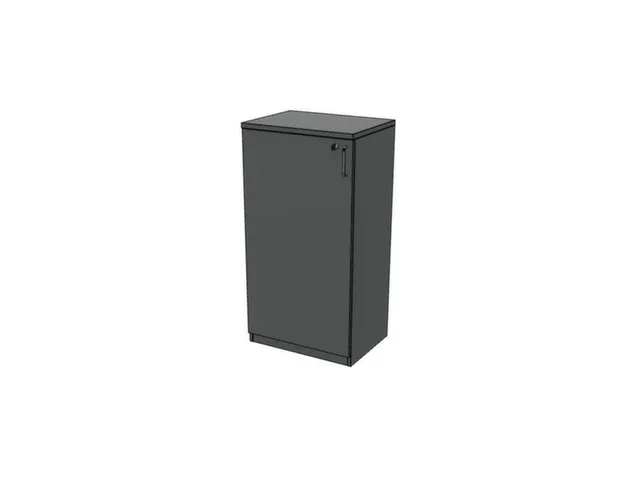 kantoorkast,HxBxD 1155x600x445mm,MS-donkergrijs