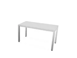 vergadertafel,HxBxD 740x1400x700mm,rechthoekig,MP-lichtgrijs