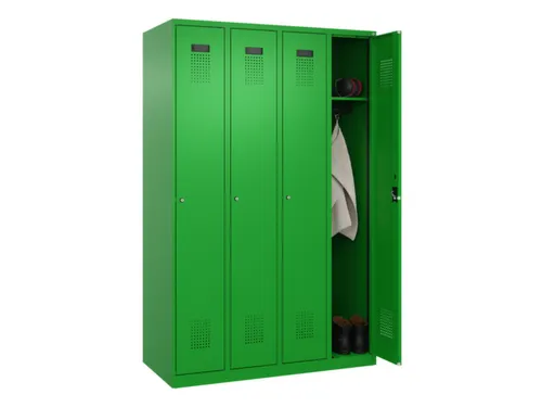 locker,HxBxD 1850x1200x500mm,4vak,vak B 300mm,cil.-slot