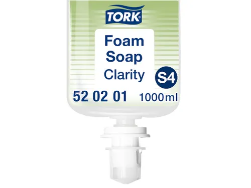 Handzeep Tork 520201 Clarity S4 Schuim foam 1000ml 520201