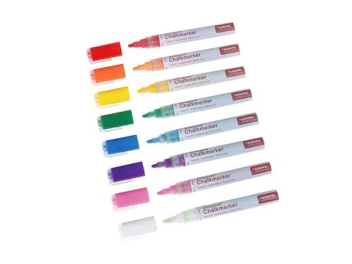Krijtstift Europel watervast 1-6mm assorti 8 stuks
