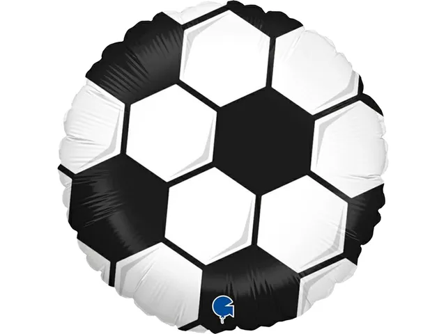 Folieballon voetbal 45cm