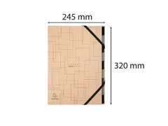 Sorteermap Harmonika 9 Indel A4 ETERNECO