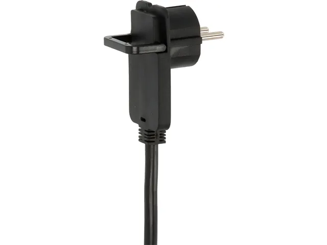 Stekkerdoos Brennenstuhl Comfort Plus 4vdg incl platte stekker 2m zw
