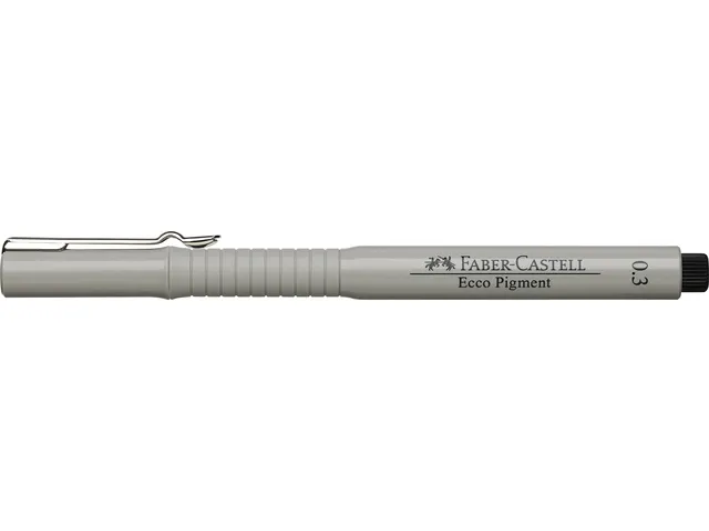Tekenpen Faber Castell Ecco Pigment 0.3Mm Zwart