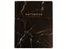 Notitieboek Èccolo Black Marble lijn ca.20x25cm 80gr. 256pag.
