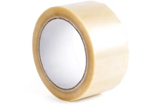 verpakkingplakband 50mmx66m PP transparant, pak van 6 stuks