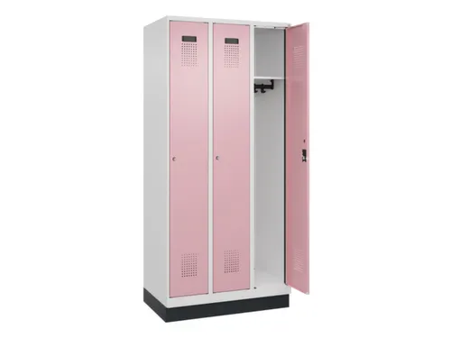 locker,HxBxD 1950x900x500mm,3vak,vak B 300mm,cil.-slot,sokkel