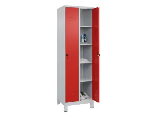 wasgoedverdeelkast,HxBxD 1950x600x500mm,vak B 300mm,draaigrendel - 3