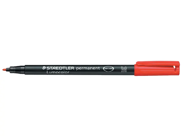 Viltstift Staedtler OHP Lumocolor 317 Medium 1.0mm Rood