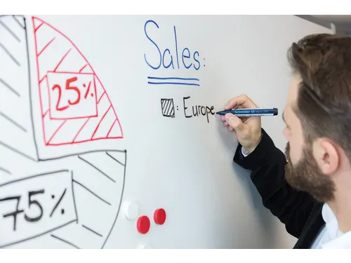 Whiteboardmarker Schneider Maxx 290 rond 2-3mm assorti 3+1 gratis