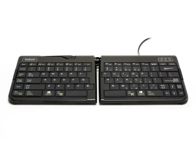 Goldtouch Travel Go2 Wired Split Toetsenbord Opvouwbaar QWERTY