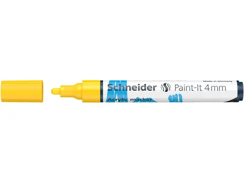 Acrylmarker Schneider Paint-It 320 4mm geel