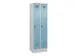 locker voor scheiding van kleding,HxBxD 1950x600x500mm,2vak
