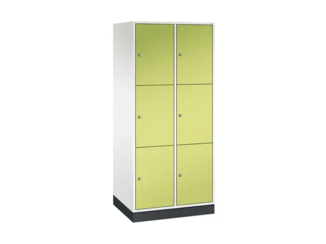armoire multicases grand volume,HxlxP 1950x820x600mm,2x3compartiments