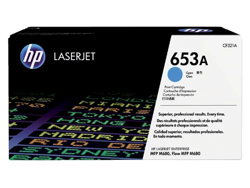 HP CF321A Toner Blauw Origineel 653A 16.5K