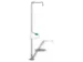 Douche d'urgence/oculaire + cuvette avec couvercle inox