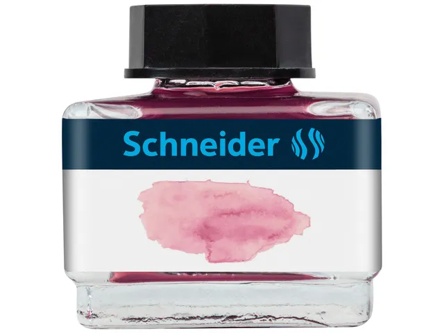 Inktpotje Schneider 15ml pastel Roze voor