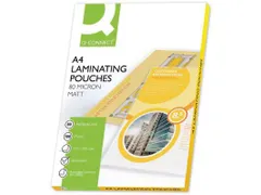 Lamineerhoes A4 Mat 216x303mm 2x80 Micron Doos 100 stuks