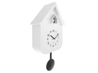 Wandklok NeXtime Twitter 21,5x41,5 cm wit - 2
