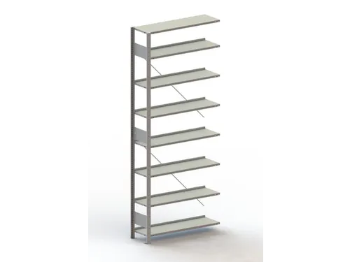 dossierstelling,aanbouwveld,HxBxD 2500x1006x336mm,vaklast 80kg