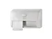 Pearl Wit duo toiletrolhouder 431002