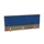 opzetpaneel,v. bureau,aanbouw achter,B 1400mm,NT-cherry,BN6016-blauw