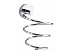 Haardrogerhouder tesa Smooz hoogglans verchroomd metaal zelfklevend