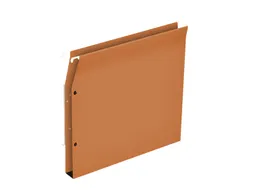 Hangmap Medium Flex A4 U-bodem 30mm karton oranje