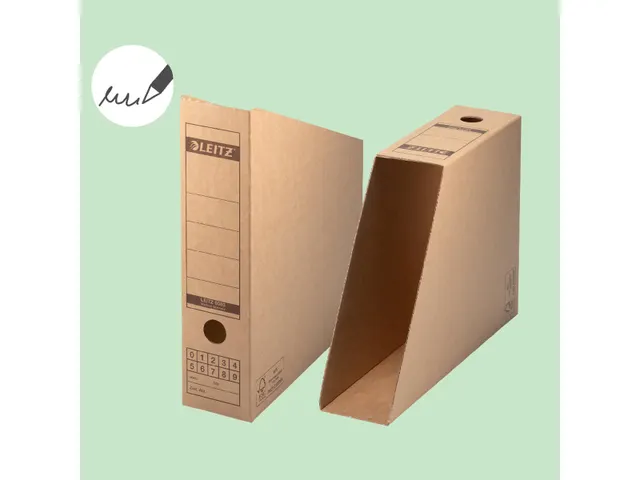 Premium tijdschrifthouder bruin