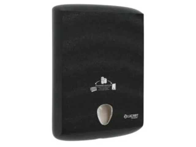 Vouwhanddoek dispenser Zwart per stuk