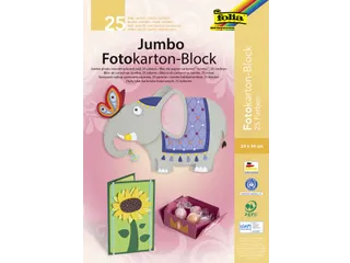 Fotokarton Folia 2-zijdig 24x35cm 300gr Pak à 25vel Assorti - 5