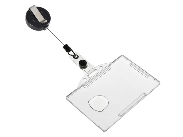 Pashouder Europel open met afroller 54x85mm