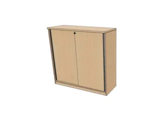 schuifdeurkast,HxBxD 1155x1200x445mm,NE-esdoorn - 1