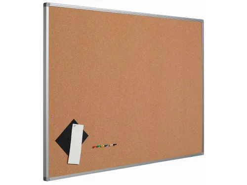 Smit Visual prikbord perskurk Softline profiel 16mm 120x180cm bruin