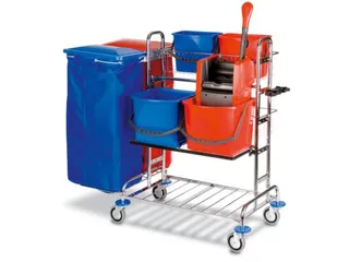Reinigingswagen,Mopwringer,Zakhouder,Gaasmand - 1
