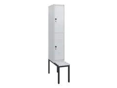 Dubbeldekse dekenkist,HxBxD 1950x300x815mm,1x2vak.,vak B 300mm