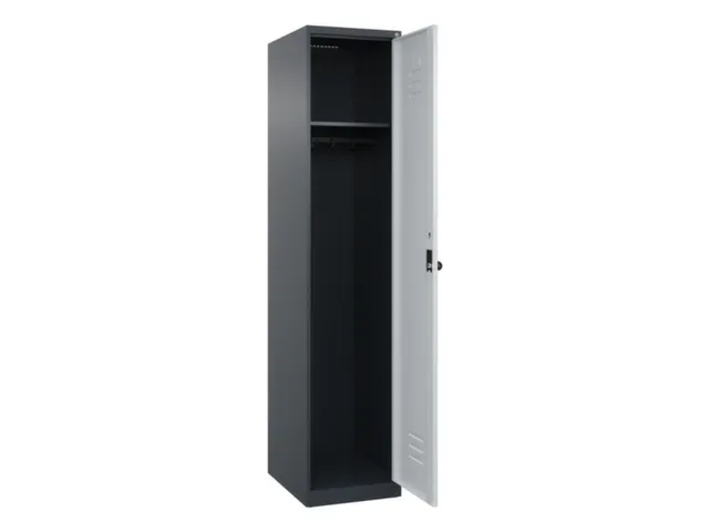 locker,HxBxD 1850x400x500mm,1vak,vak B 400mm,draaigrendel