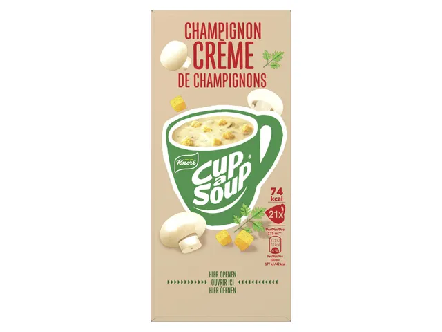 Cup a Soup Knorr champignon creme 175ml Voordeelbundel