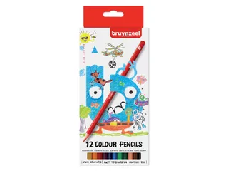 Kleurpotloden Bruynzeel Kids assorti 12 stuks - 1