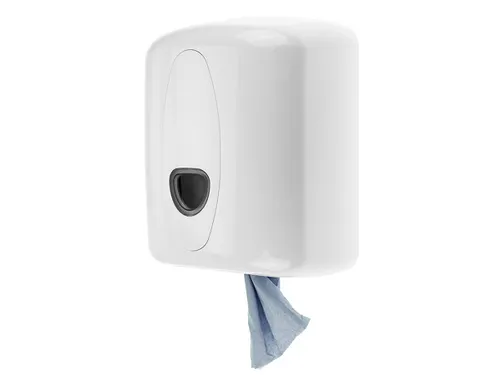 Poetsroldispenser Centerfeed Midi Kunststof Wit
