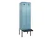locker met bank,voor scheiding van kleding,HxBxD 2120x600x815mm,2vak