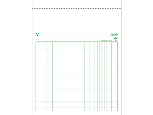 Factuur blok 13,5x10 ,5cm - 50 bladen