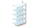 rayonnage grande largeur,rayonnage suivant,HxlxP 3000x1507x800mm