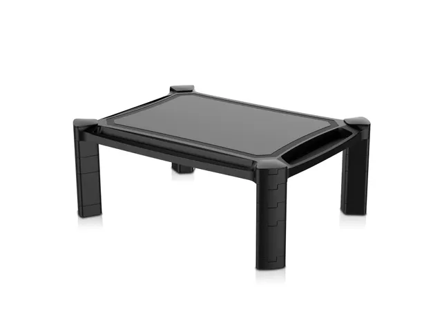 Monitorverhoger Zwart