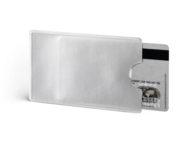 Kredietkaarthoes RFID SECURE transparante voorzijde