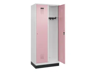 locker,HxBxD 1950x800x500mm,2vak,vak B 400mm,cil.-slot,sokkel - 2