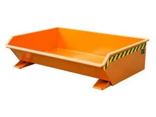 mini-kiepbak,HxLxB 450x1385x1680mm,0,61m³,draagverm. 1000kg,RAL2000 - 1