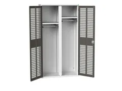 universele kast,HxBxD 2000x1050x550mm,2xStalen bodem,scheidingswand